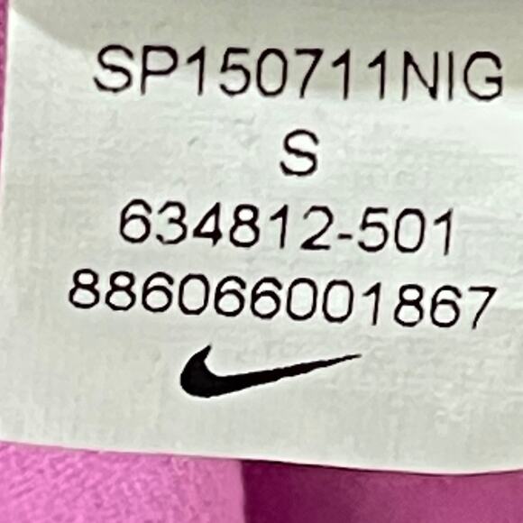 Nike Running Womens Hoodie Size Small S Pink Lightweight Athleisure SMALL STAIN - Picture 8 of 8